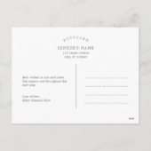 Verheiratete und helle New-lyday-Karte Postkarte (Rückseite)