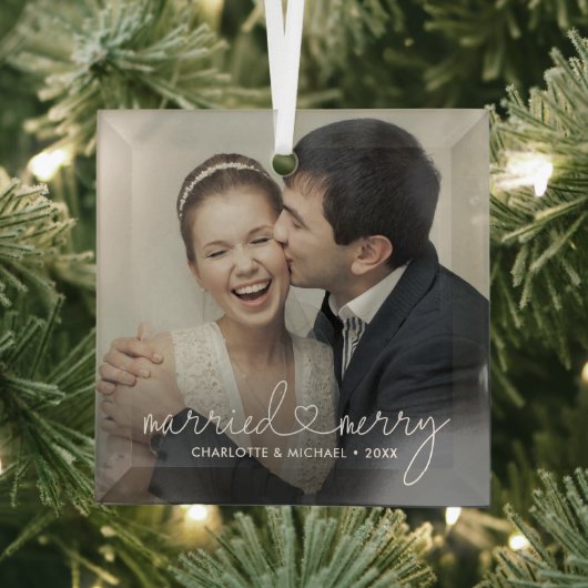 Verheiratete und komfortable Herzschrift Moderne H Ornament Aus Glas (Insitu)