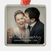 Verheiratete und komfortable Herzschrift Moderne H Ornament Aus Metall (Vorne)