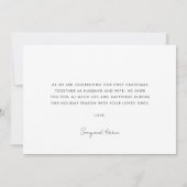 Verheiratete und Merry Retro 60er Hippie Weihnacht Einladung (Rückseite)