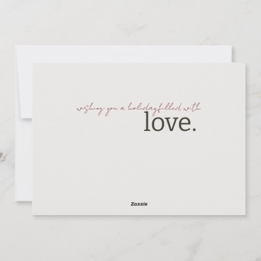 Verheiratete Weihnachten (Rückseite)