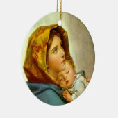 Verheiratete Weihnachten Keramik Ornament (Rechts)