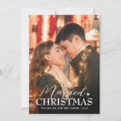 Verheiratete Weihnachten Neu verheiratet Einfach S (Vorderseite)