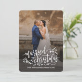 Verheiratete Weihnachten Neuvermählte Weihnachten  (Stehend Vorderseite)