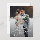 Verheiratete Weihnachten Neuvermähltes Foto - Urla (Vorne/Hinten)