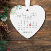 Verheiratete Weihnachtsfeier Ornament