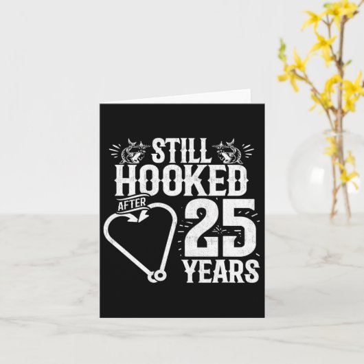 Verheirateten 25 Jahre - Fischereijunges - 25. Hoc Karte (Gelbe Blume)