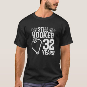 Verheirateten 32 Jahre Angelcouple 32. Wedding Ann T-Shirt
