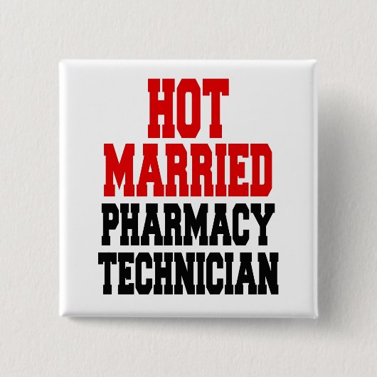 Verheirateter Apotheker Button (Vorderseite)