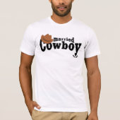 verheirateter Cowboy T-Shirt (Vorderseite)
