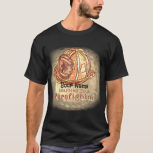 Verheirateter Feuerwehrmann-T - Shirt