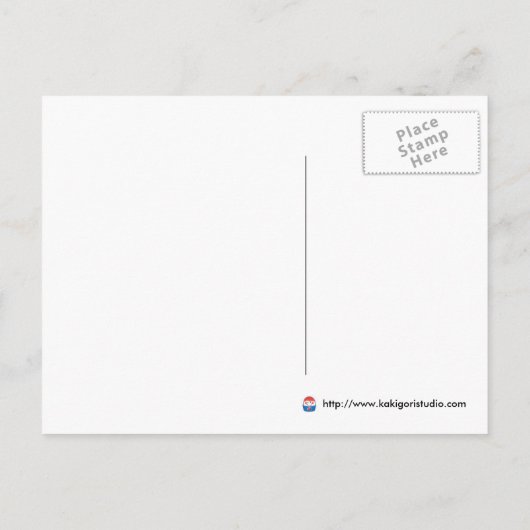 Verheirateter Hundekuh Ankündigungspostkarte (Rückseite)