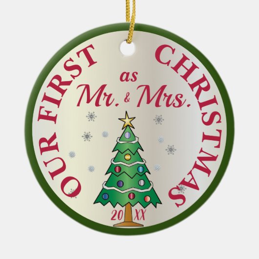 Verheirateter Tree - Ornament (Vorne)