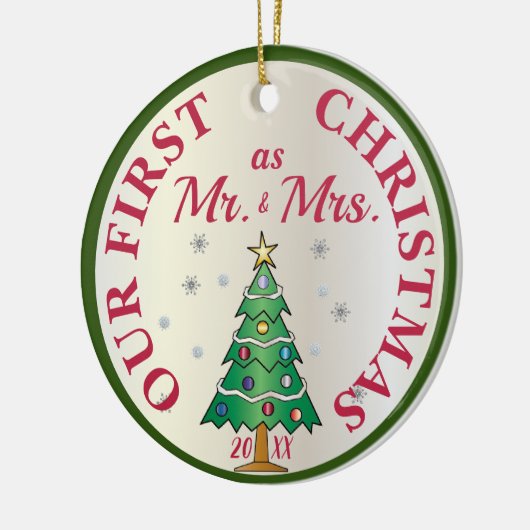 Verheirateter Tree - Ornament (Links)