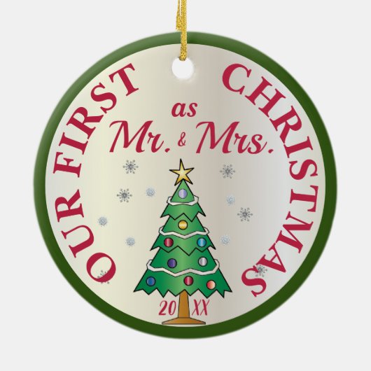 Verheirateter Tree - Ornament (Hinten)