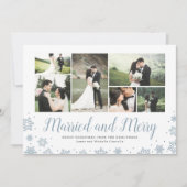 Verheirateter und freundlicher Neuverheirateter Mu Feiertagskarte (Vorderseite)