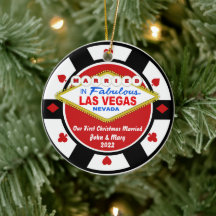 Verheirateter Vegas-Ornament