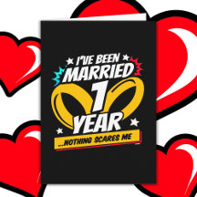 Verheiratetes 1 Jahr Sonntag 1. Hochzeitstag