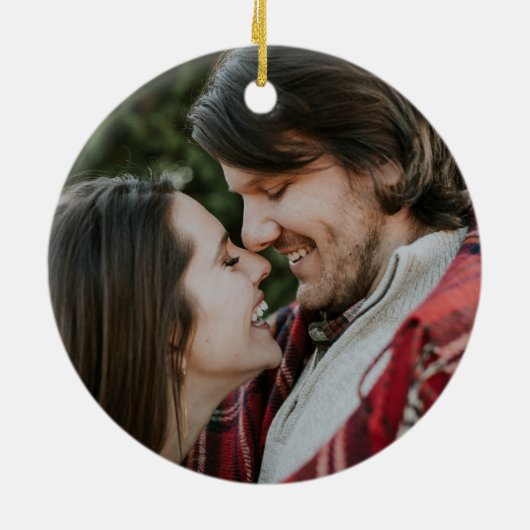 Verheiratetes Büffel Keramik Ornament (Hinten)