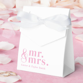 Verheiratetes Couple Wedding Probe Dinner Geschenkschachtel