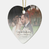 Verheiratetes Hochzeitsjubiläum zum ersten Mal Wei Keramik Ornament (Links)