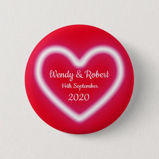 Verheiratetes Paar Button (Vorderseite)