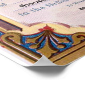 verheiratetes Plakat (Ecke)