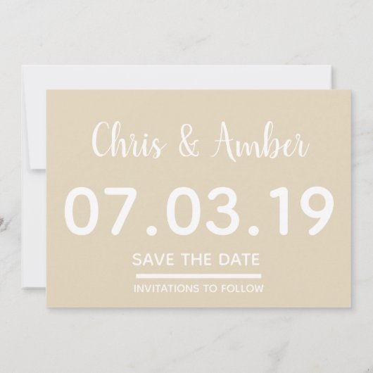 Verheiratetes | schließlich, Save the Date Einladung (Rückseite)