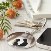 Verheiratetes Souvenir Schlüsselanhänger (Vorderseite rechts)