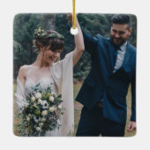 Verheiratetes und freundliches Minimalistisches ne Keramikornament (Rückseite)