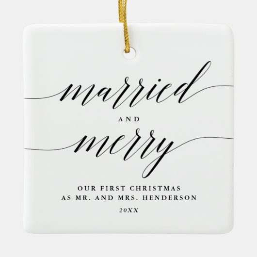 Verheiratetes und freundliches Minimalistisches ne Keramikornament (Vorderseite)