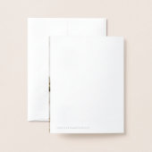 Verheiratetes und fröhliches Weihnachtsfest-Foto Folienkarte (Rückseite mit Umschlag)