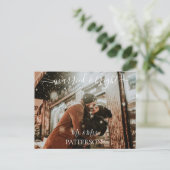 Verheiratetes und helles Bild Feiertagspostkarte (Stehend Vorderseite)