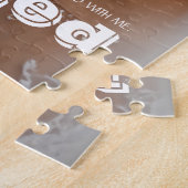 Verheiratetes Valentinstag Hochzeitsfest-Foto Puzzle (Seite)