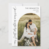 Verheiratetes Weihnachten Foto Weihnachten (Vorderseite)