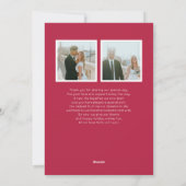 Verheiratetes Weihnachten Neu verheiratetes Foto R (Rückseite)