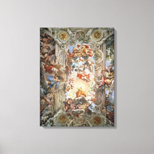 Verherrlichung der päpstlichen Stadt VIII (156 Leinwanddruck (Vorderseite)