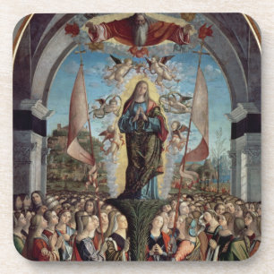 Verherrlichung von St Ursula und von ihren Getränkeuntersetzer