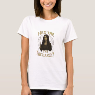 Verhexe das Patriarchat – Wicca-Hexen-Illustration T-Shirt