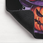 Verhexter Kürbis Hexe Mousepad (Ecke)