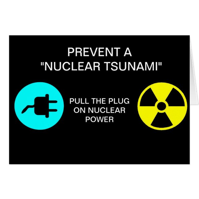 VERHINDERN EINES "NUKLEAREN TSUNAMI" (Vorderseite (Horizontal))