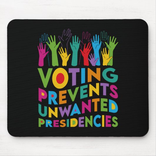 Verhindert unerwünschte Präsidentschaften Harris W Mousepad (Vorne)