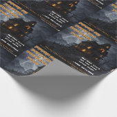 Verhöhnter Eichhörnchen-Gipfel Geschenkpapier (Ecke)