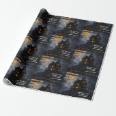 Verhöhnter Eichhörnchen-Gipfel Geschenkpapier (Ungerollt)