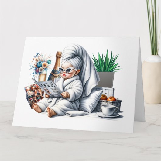 Verhüllen Sie sich selbst - Siehe Rückseite - Karte (Vorderseite)