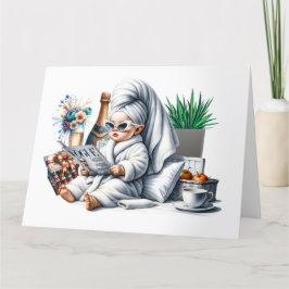 Verhüllen Sie sich selbst - Siehe Rückseite - Karte