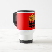 Verhütung von Waldbränden Reisebecher (Vorderseite Links)