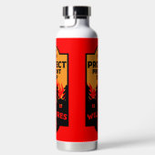 Verhütung von Waldbränden Trinkflasche (Rechts)