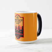 Verhütung von Waldbränden Verwandlungstasse (VorderseiteRechts)