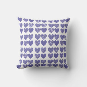 Veri Peri Hearts Throw Kissen